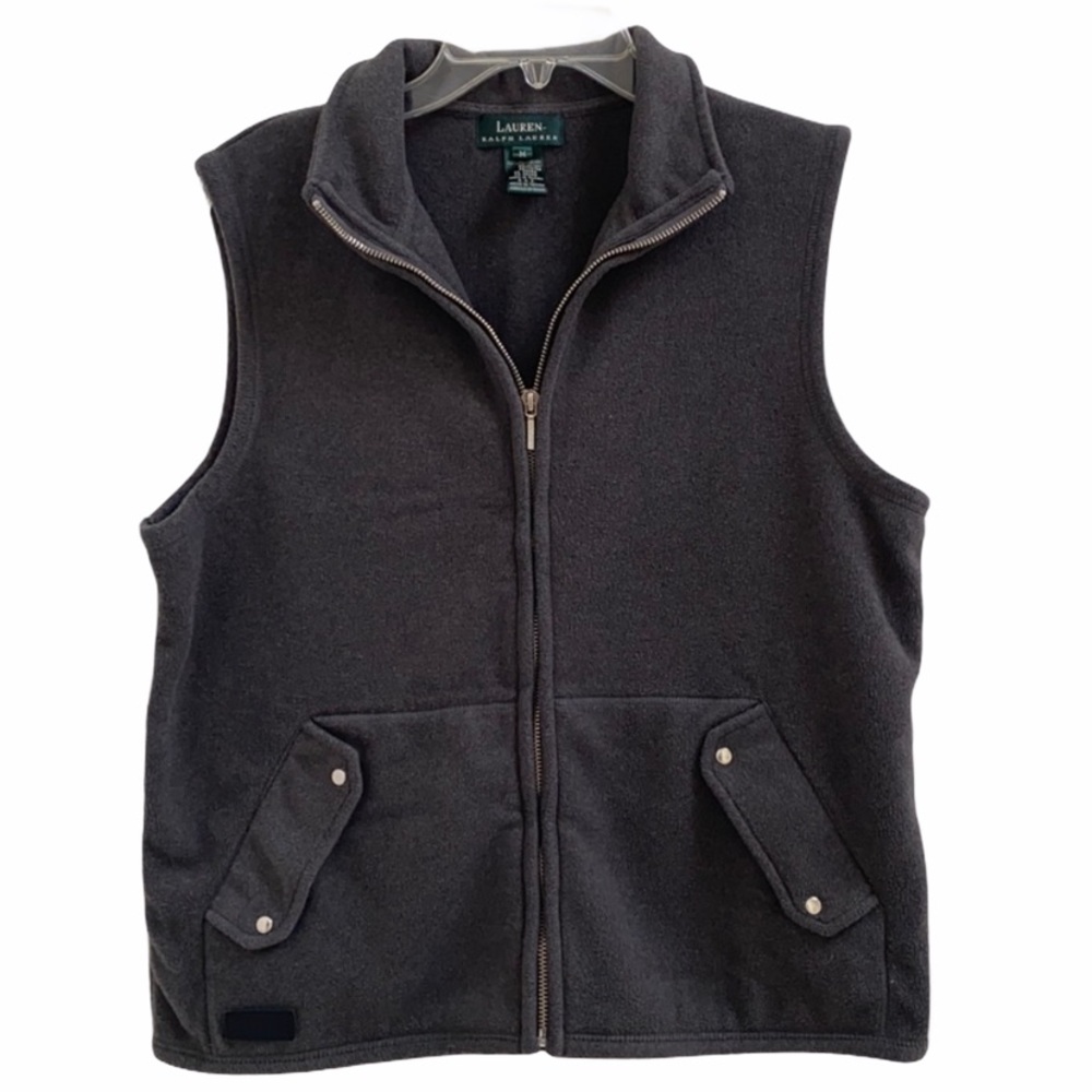 Lauren Ralph Lauren women’s Medium Gray Vest
